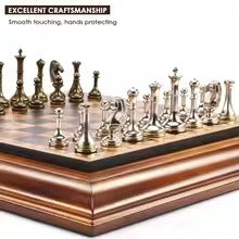 High-End 36 cm / 14-Inch Wooden Chess Set