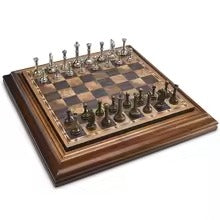 High-End 36 cm / 14-Inch Wooden Chess Set